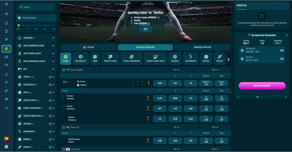 Caspero Casino Apuestas deportivas